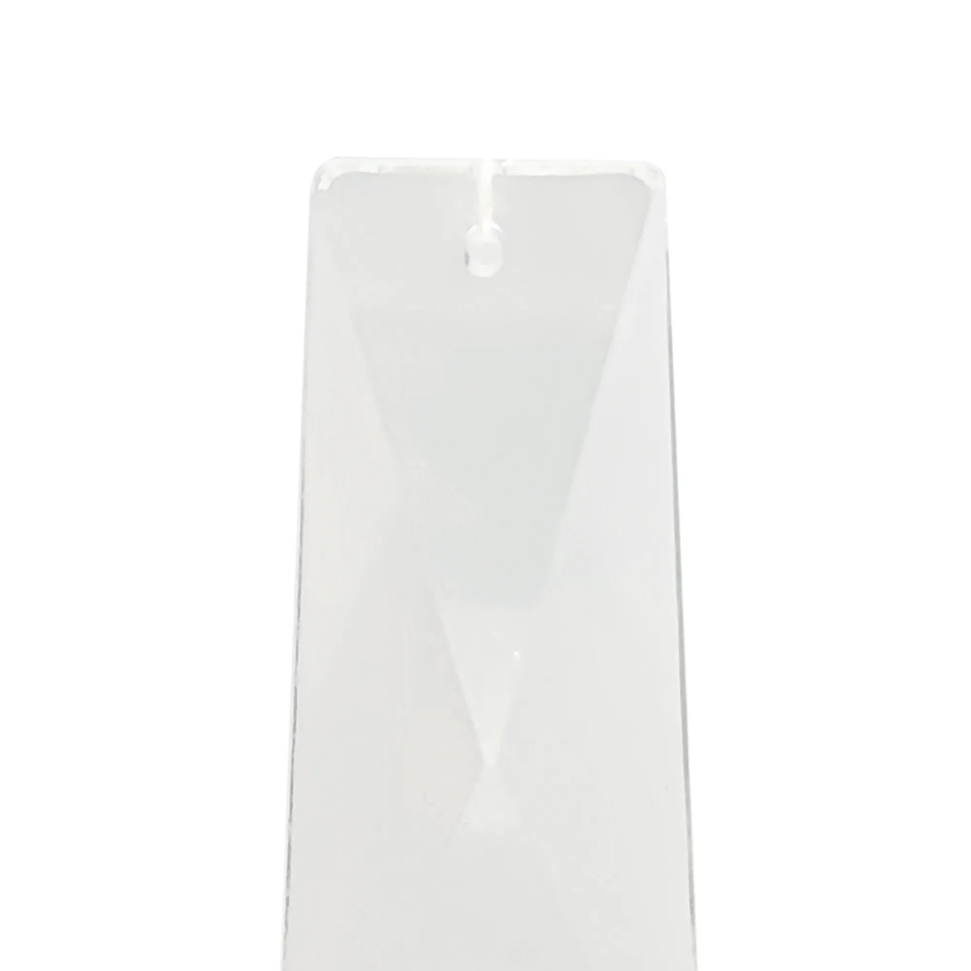Crystal Trapezium Without Ring 14/19x52mm 2 Holes C70084  Diyas Crystal Droplet